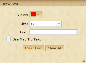markupText